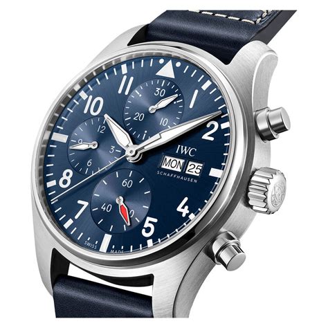 iwc schaffhausen blue dial